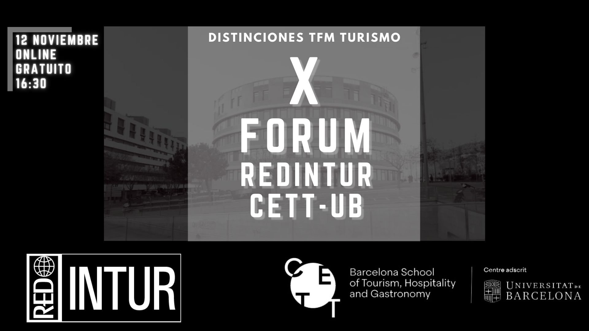 Fotografia de: El Fòrum REDINTUR CETT-UB celebra una dècada | CETT